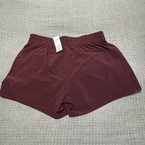 Banana Republic Red Athletic Shorts with Elastic Waistband